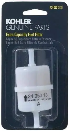 Trending (24 050 13-S1) Kohler Extra Capacity Fuel Filter 9 - 12 Microns Packaged