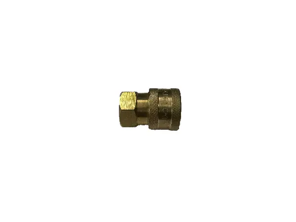 Clearance (777904) Brass 1/4” Q/C X 1/4" Female NPT Coupler
