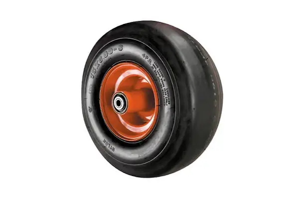 (022-0003-00) Bad Boy 15 x 6.00-6 No Flat Front Tire & Wheel Assembly (Black) for Rogue Models While Supplies Last