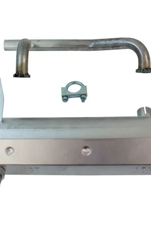 Top Rated (MUF-1999R-KIT) Muffler | Silver Left Hand Starter Side Kit | GX800