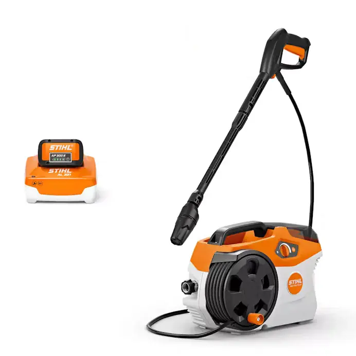 Stihl | RE 100 PLUS | Battery Pressure Washer | w/ AP 300 S Battery & AL 301 Charger (RA01 011 7633 US) Exclusive Offer