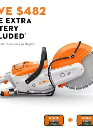 Stihl | TSA 300 Battery Cut-Off Machine | w/ AP 500 S + FREE Extra AP 500 S (TA02 200 0016) Top Rated