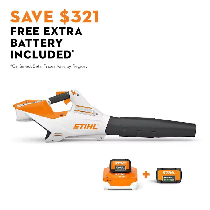 Stihl | BGA 86 Battery-Powered Blower | w/ AP 300 S Battery & AL 301 Charger (BA02 211 0000 US) Instant Buy