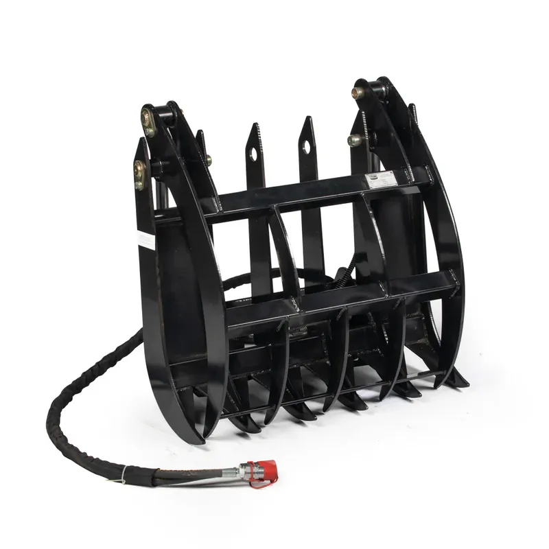 Mini Skid Steer Root Grapple Rake Markdown