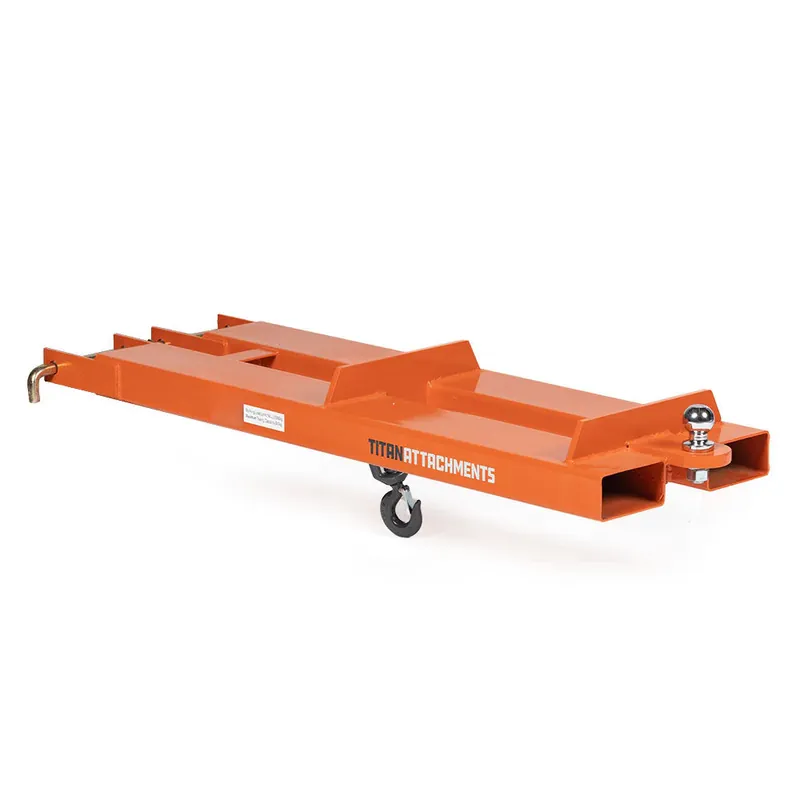 Fork Mounting Towing Jib with Hook Secure Checkout