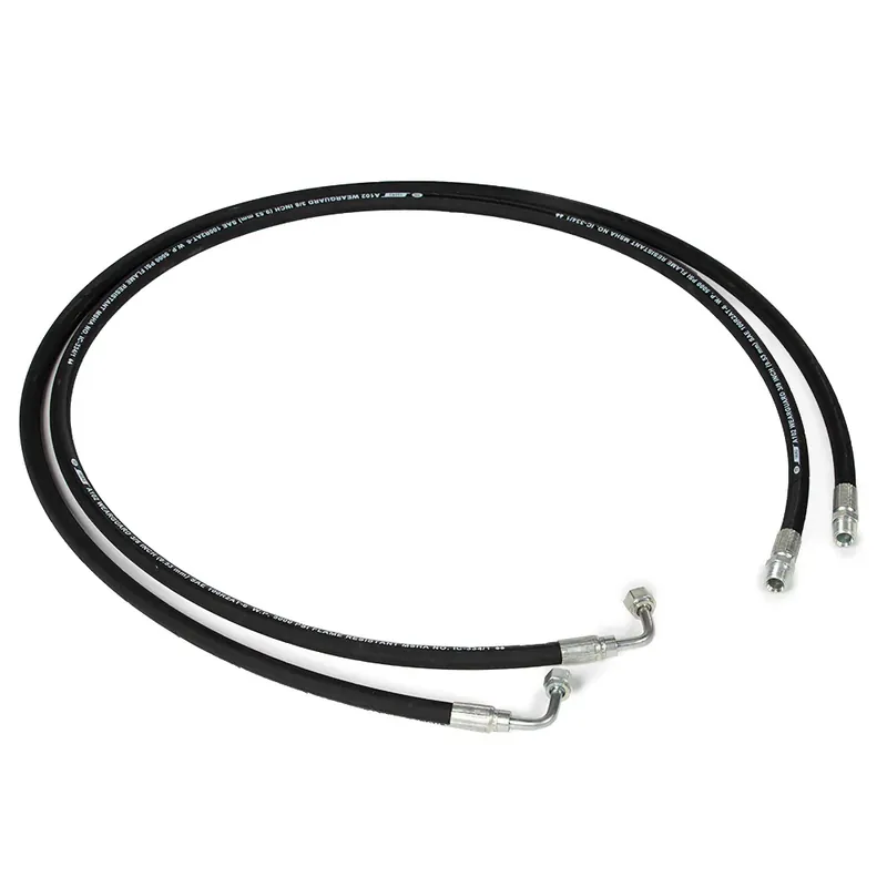 Professional Grade Hydraulic Hose Kit Fits Extreme Root Grapple Rake Attachments