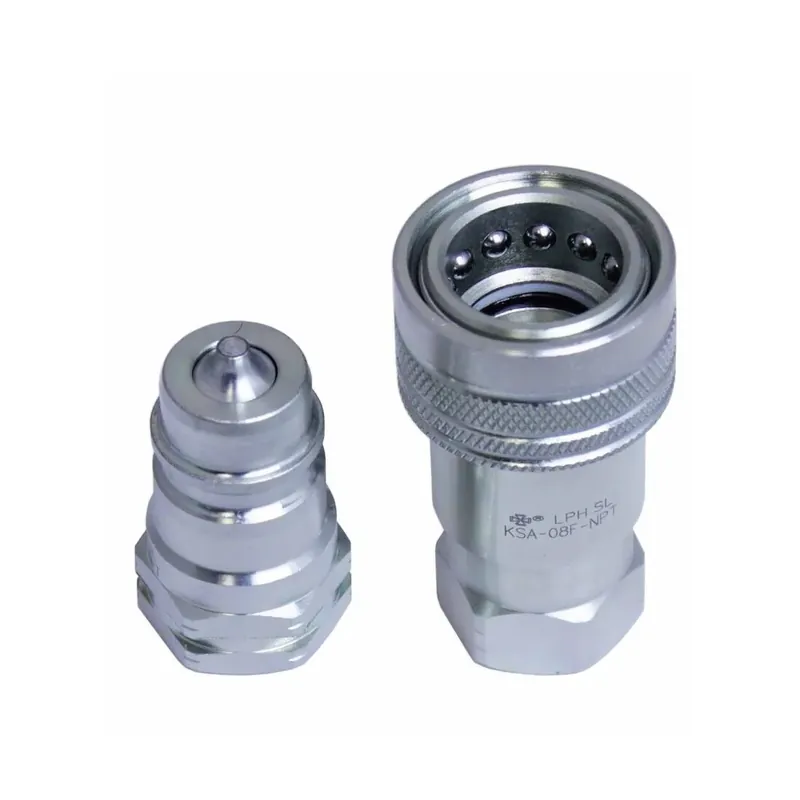 Instant Buy Scratch and Dent, 1/2" Hydraulic Couplers Ag Quick Interchange 4050-4 / 8010-4 NPT