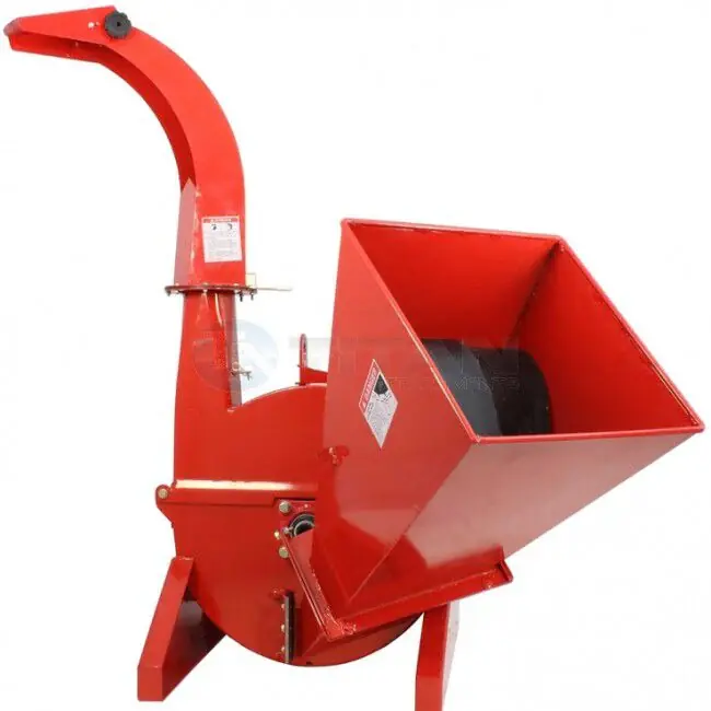 Professional Grade Scratch and Dent - 3-Point Attachment Wood Chipper For Tractors Up To 40HP, Titan BX42 PTO 4”x10” - FINAL SALE