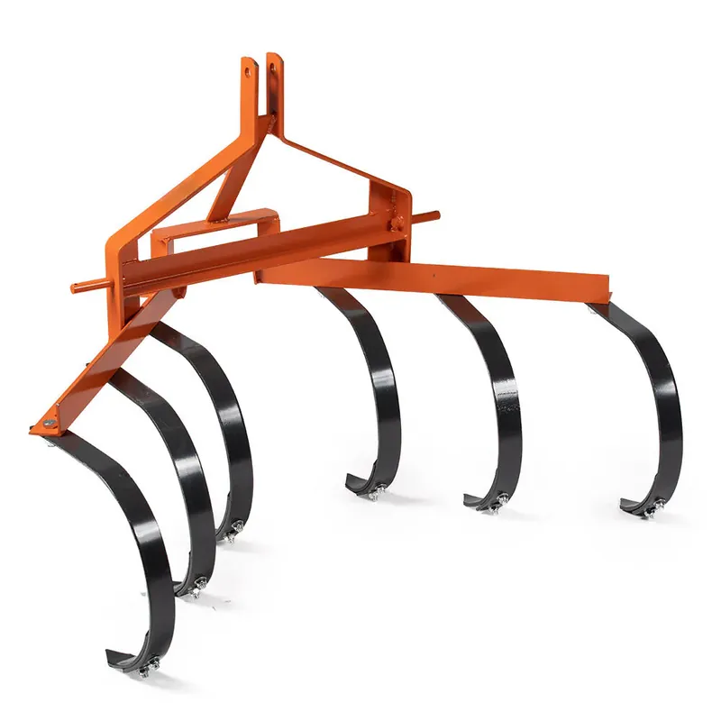 Scratch and Dent - 3PT Cultivator w/ 6 Spring Steel Shanks | Quick Hitch Compatible - FINAL SALE Buy Online