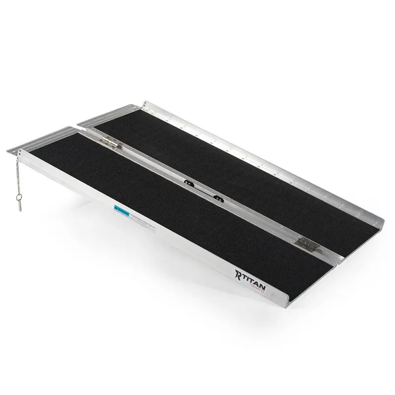 Latest Scratch and Dent - 4 FT Aluminum Briefcase Folding Ramp - FINAL SALE