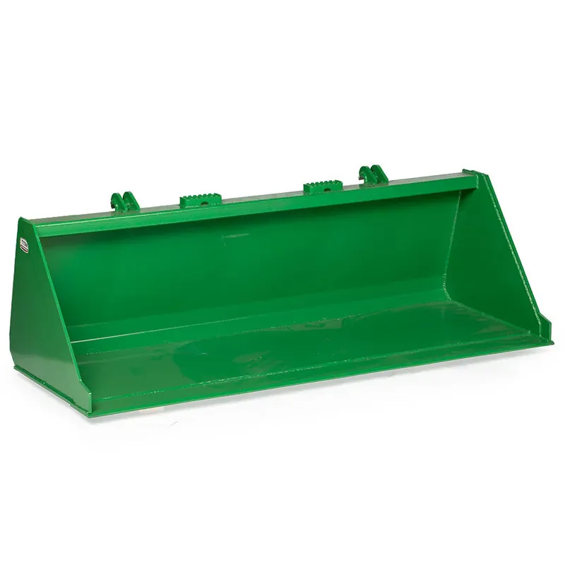 Scratch and Dent, 6 FT Dirt Bucket Fits John Deere Hook And Pin Tractors Fresh Stock