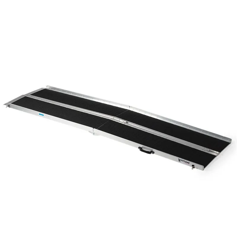 Scratch and Dent - 8 FT Multifold Aluminum Wheelchair Ramp - FINAL SALE Hassle-Free Returns