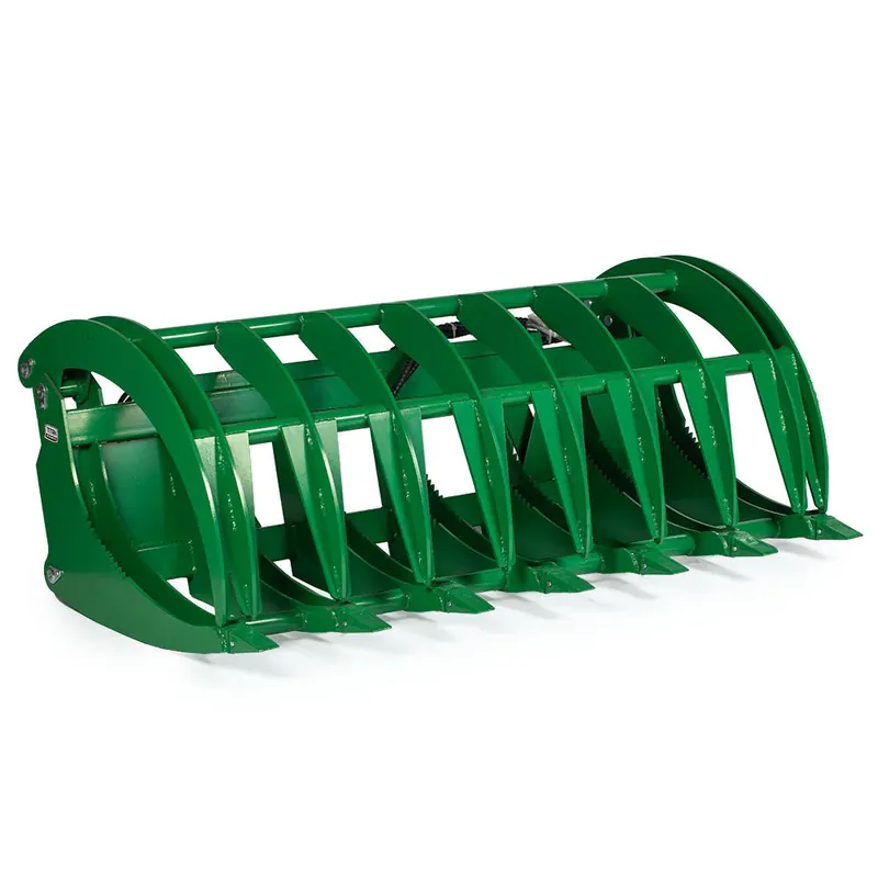 Scratch and Dent, 84" HD Root Grapple Rake Attachment Genuine