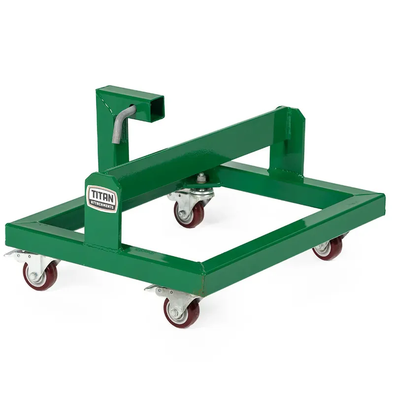 Weekend Sale Scratch and Dent - Suitcase Weight Cart with Receiver | Green - FINAL SALE