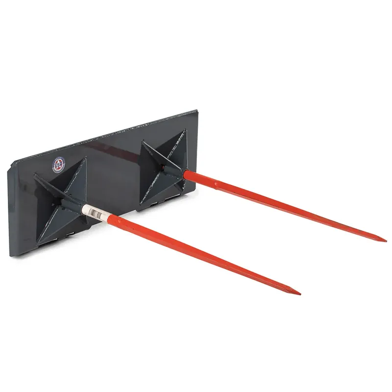 Premium USA Made Dual Prong Hay Spear Frame Attachment