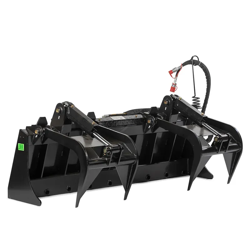 Genuine Scratch and Dent, 72" Manure Tine Grapple Bucket Attachment