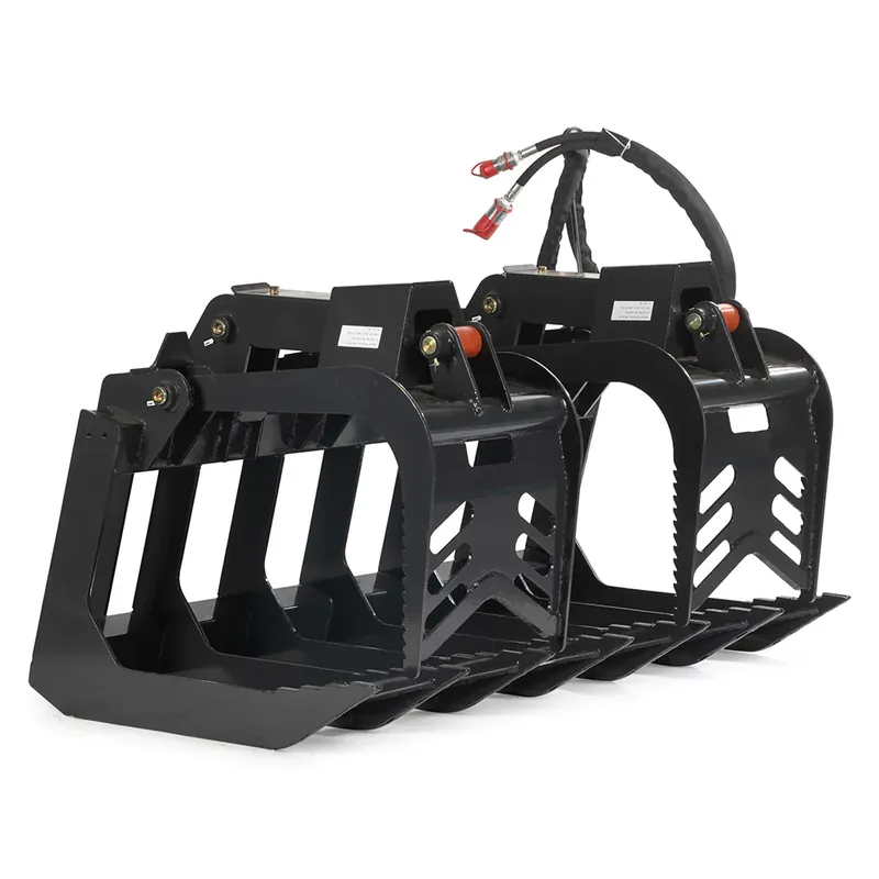 Time-Limited Grade 50 Standard Series Skid Steer Root Grapple Bucket