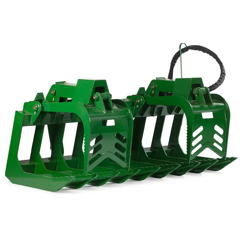 Latest 72" Grade 50 Standard Series Root Grapple Bucket, Fits John Deere Global Euro