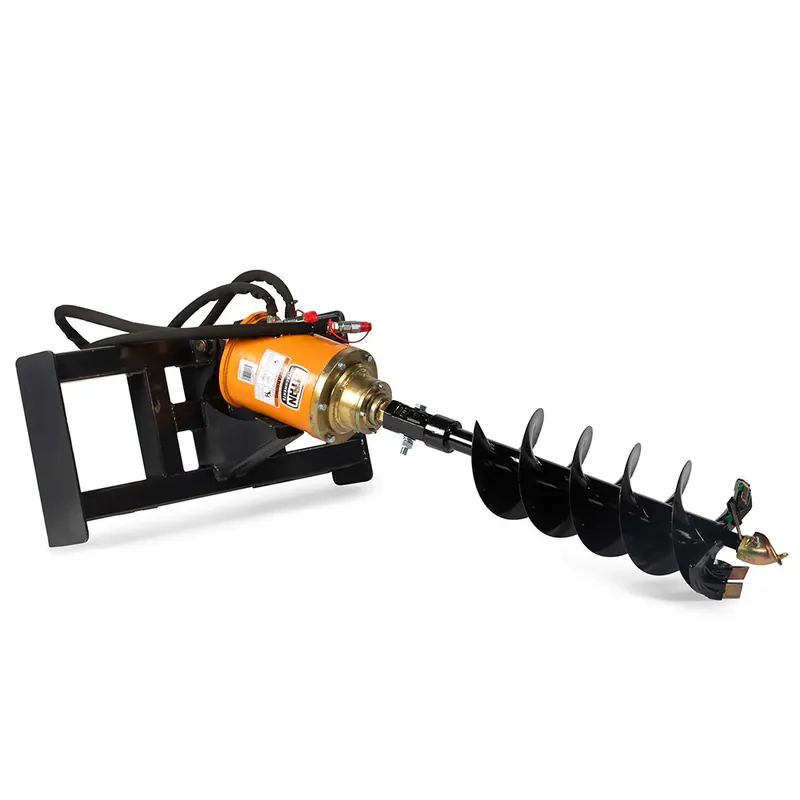 Skid Steer Hydraulic Auger Attachment Must Have