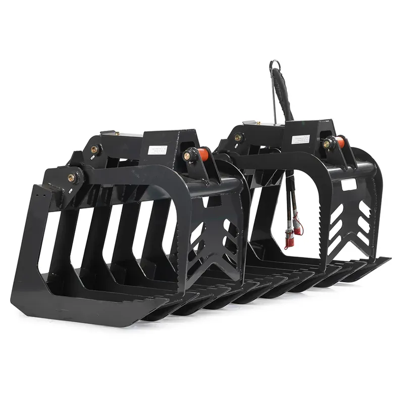 Scratch and Dent, 72" Grade 50 Standard Series Skid Steer Root Grapple Bucket Buy Today