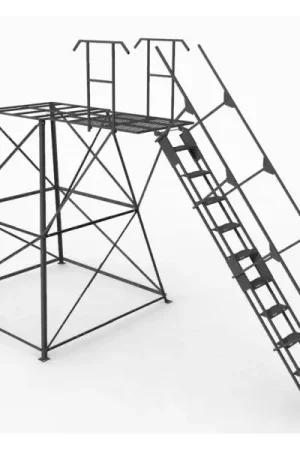 Orion 10 FT Stair - Elevated Deer Blind Stand Grab Now