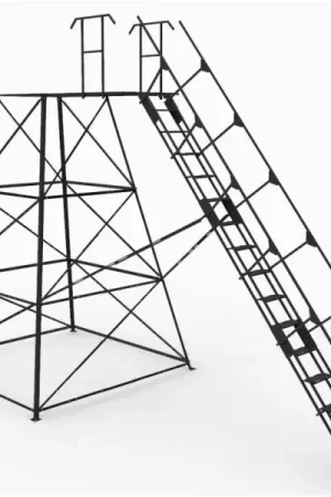 Orion 15 FT Stair - Elevated Deer Blind Stand Top Pick