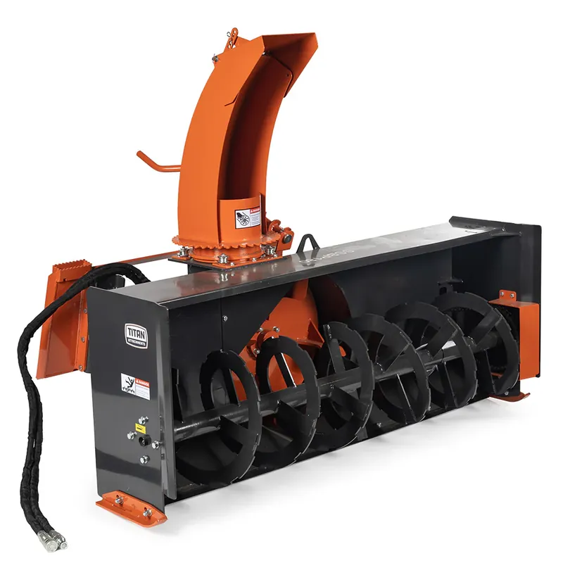Scratch and Dent, 6 FT Skid Steer Snow Blower Reduced Price
