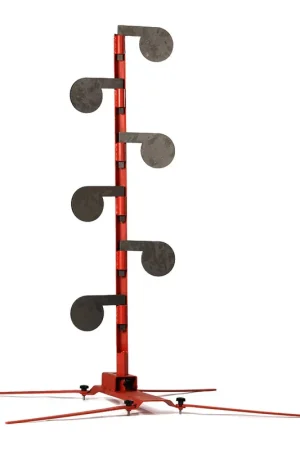 Trusted Brand No-Weld Dueling Tree with AR500 Steel Paddle Targets