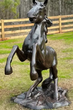 Price Cut Rearing Mustang