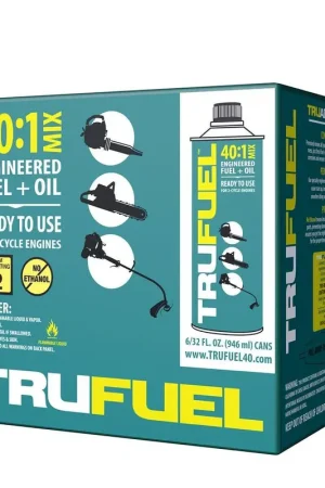 TruFuel - 6525538 - Case of 40:1 Quarts (6 Bottles) Tru Fuel Don't Miss Out