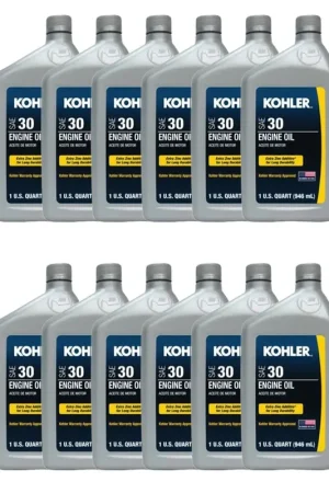 Kohler - 25 357 02-S - Case of SAE30 Oil - 12 Quarts Flash Sale