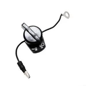 Bargain Earthquake - 67069 - Switch Rotary On/Off Black Plu