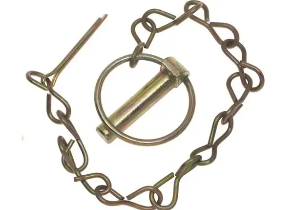 Certified SpeeCo - S07090200 - 7/16" Standard Lynch Pin with Chain & Cotter Pin