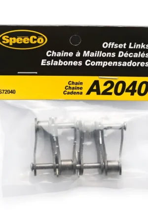 SpeeCo - S72040 - Offset Links 1" Pitch #A2040 Chain Certified