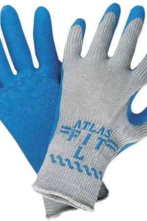 Budget Atlas - B13300 M 12 PK - Fit Blue Gloves – Dozen M