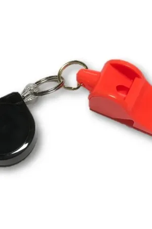 Certified Fox 40 - 0027-06COMBO - Whistle & Retracting Lanyard – Orange
