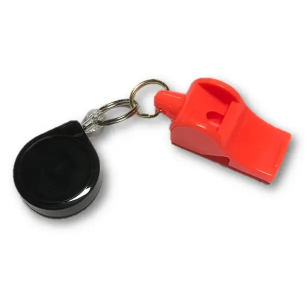 Certified Fox 40 - 0027-06COMBO - Whistle & Retracting Lanyard – Orange