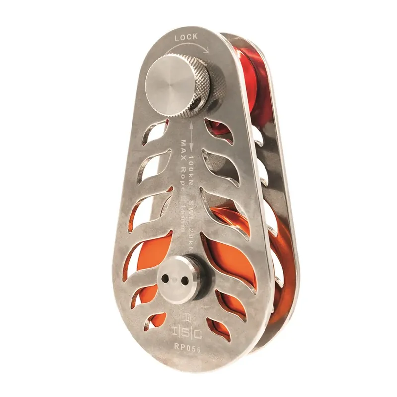 Professional Grade ISC - RP056A FLAME - Flame Rigging Arborist Block for 16 mm (5/8") Rope