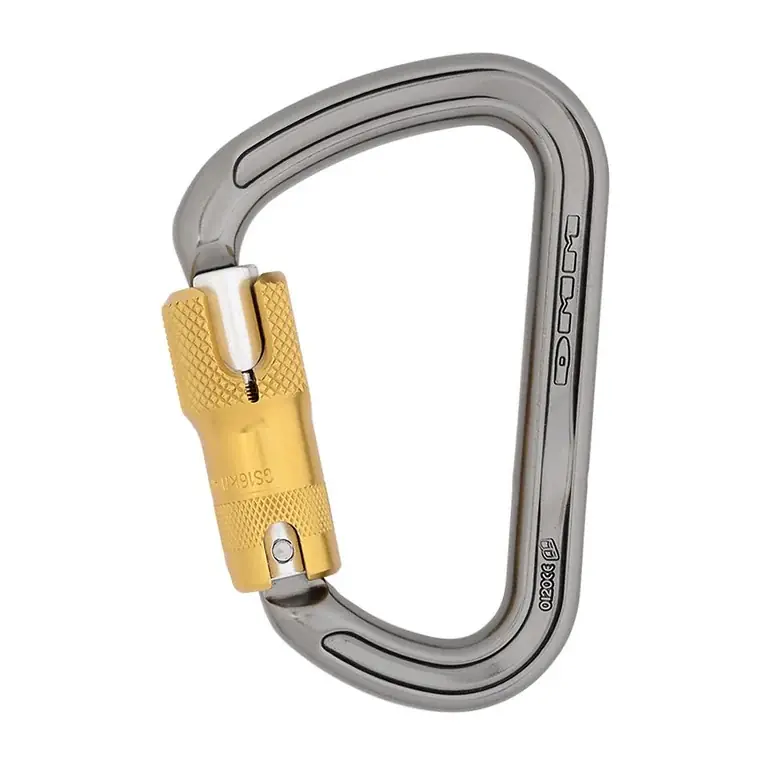 KMM - A847ANSI - ANSI Locksafe Klettersteig Aluminum Carabiner Latest