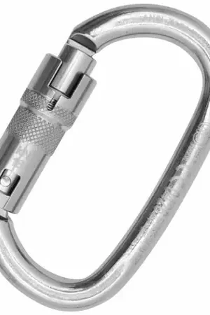 KONG - 5121100K1KK - Ovalone Inox Auto Block ANSI Steel Carabiner Same Day Shipping