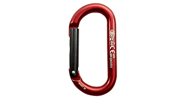 KONG - 710RN0400KK - Oval Straight Gate Non-Locking Aluminum Carabiner Sale