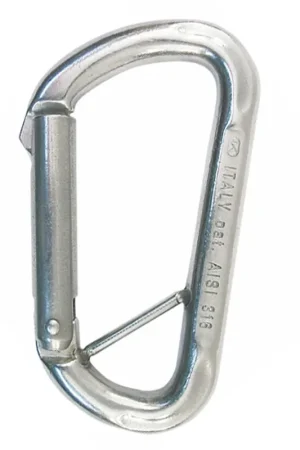 Same Day Shipping KONG - KNG567 - Asymmetric Steel Carabiner Non-Locking w/ Bar