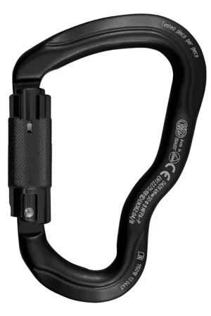 KONG - KNG778 - Black Ferrata Triple Auto-Locking Aluminum Carabiner Cheap