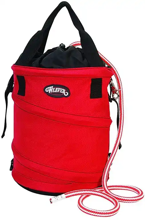 Weaver - 0807152RD - 150' Red Collapsible Basic Rope Bag Hot Picks