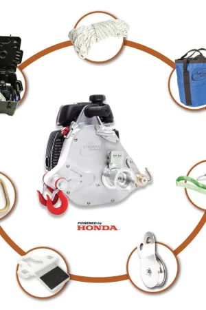 Portable Winch - PCW5000-VK - Pulling Winch Off Road Kit Price Drop