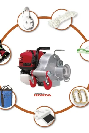 Buy Today Portable Winch - PCW3000-VK - Pulling Winch Off Road Kit