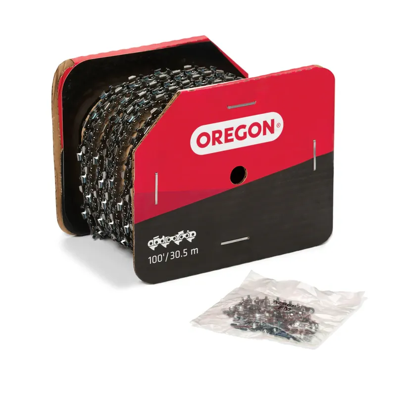Oregon - 73EXL100U - 100' Reel Chainsaw Bulk Chain - 3/8" Pitch, .058" Gauge, Full Chisel for 503308101, 581626901, C85-100U, H48-100U, 33RS100R One Day Deal