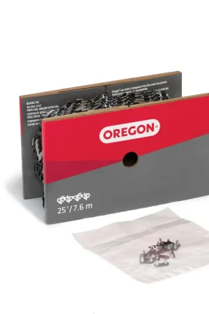 Fast Shipping Oregon - 72V025U - 25' Reel Chainsaw Bulk Chain - 3/8" Pitch, .050" Gauge, Full Chisel for 33RS3 25R