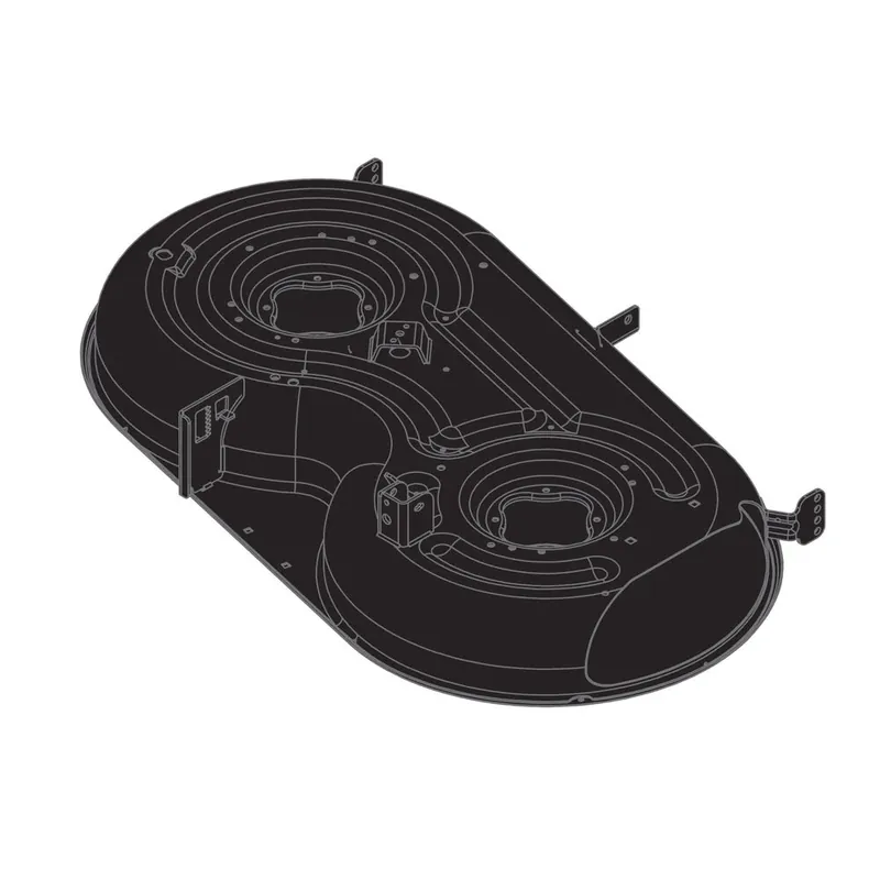 MTD - 983-04572A-0637 - 42" Deck Shell (Powder Black) Same Day Shipping