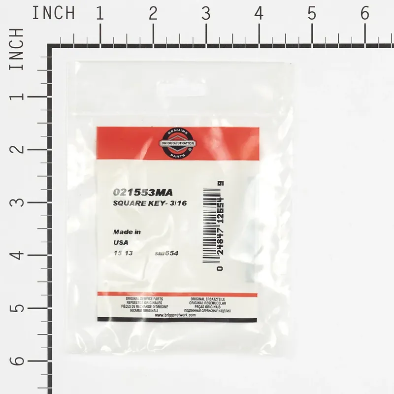 Holiday Sale Briggs & Stratton - 21553MA - Square Key - 3/16"